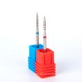 professional diamond teeth version nail art drill bit ceramic anti bit rotary burr nail drill bit